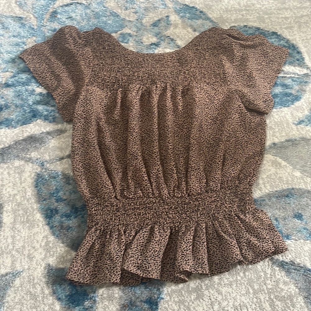 Mittoshop Leopard Print Dress Top